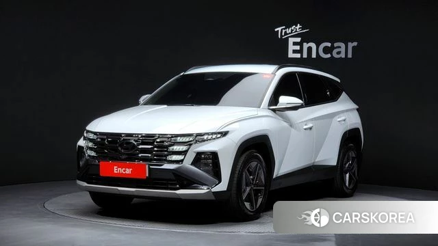 Hyundai The New Tucson Hybrid (NX4) 2024 Белый из Кореи