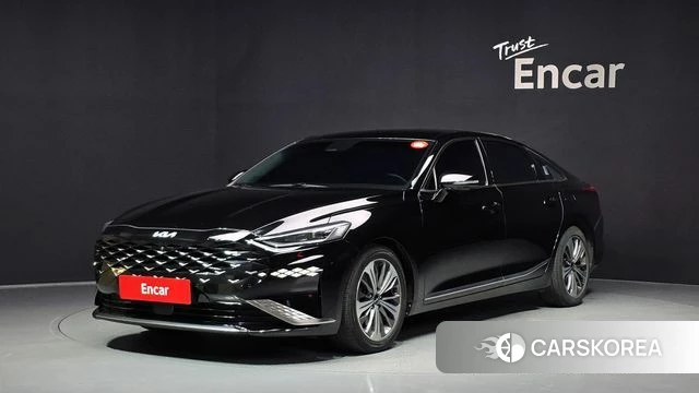 Kia K8 2021 Черный из Кореи