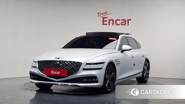 Genesis G80 (RG3) 2021 Белый из Кореи