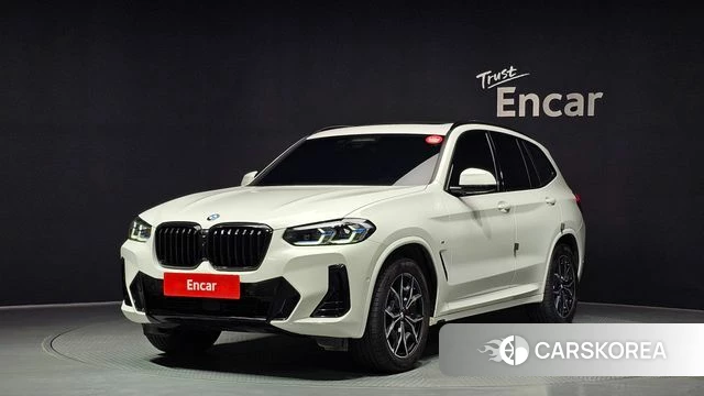 BMW X3 (G01) 2022 Белый из Кореи