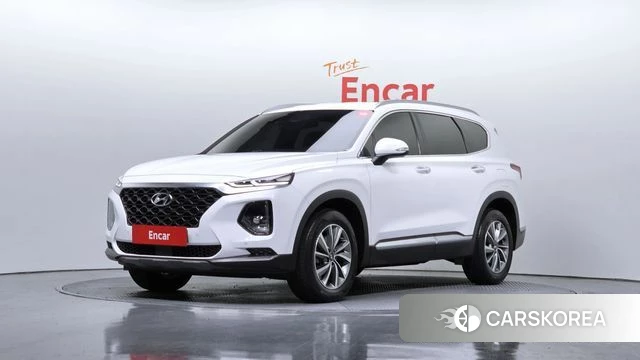 Hyundai Santa Fe TM 2019 Белый из Кореи