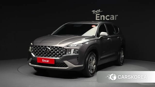 Hyundai The New Santa Fe 2022 Серый из Кореи