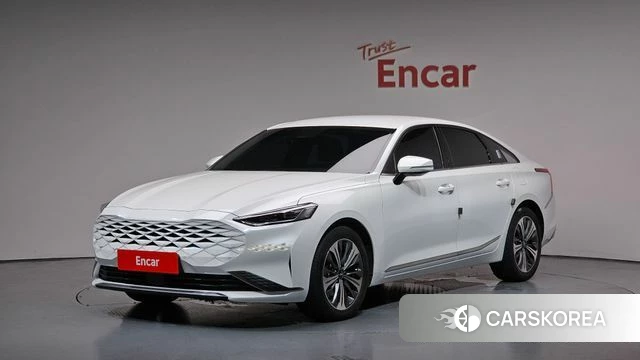 Kia K8 Hybrid 2021 Белый из Кореи