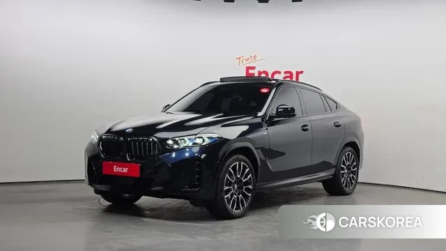BMW X6 (G06) 2024 Синий из Кореи
