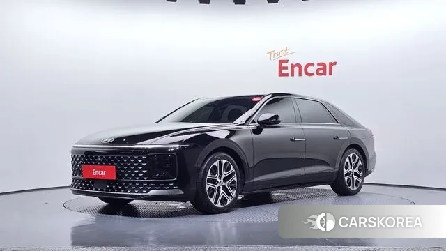 Hyundai Grandeur Hybrid (GN7) 2023 Черный из Кореи