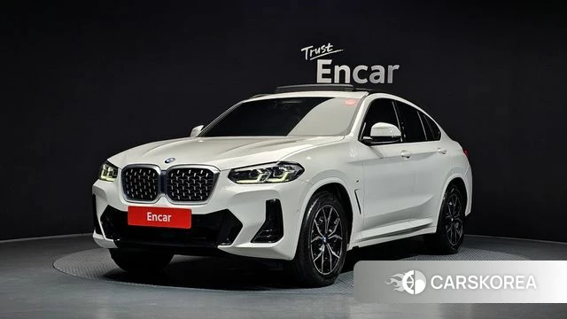 BMW X4 (G02) 2021 Белый из Кореи