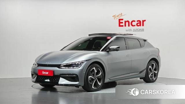 Kia EV6 2021 Серый из Кореи