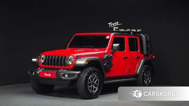 Jeep Wrangler (JL) 2024 Красный из Кореи