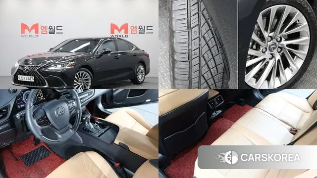 Lexus ES300h 7th generation 2023 Черный из Кореи