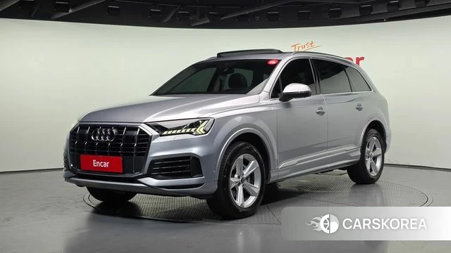 Audi Q7 (4M) 2022 Серебряный из Кореи