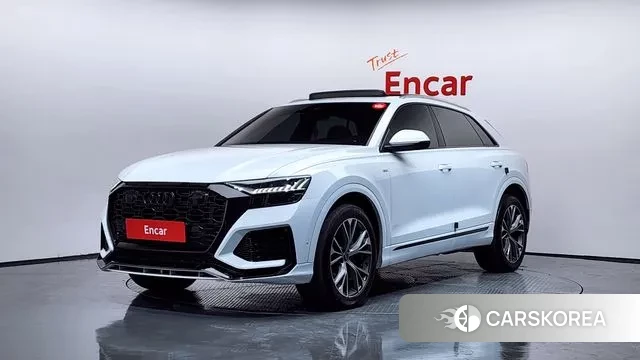Audi Q8 (4M) 2021 Белый из Кореи
