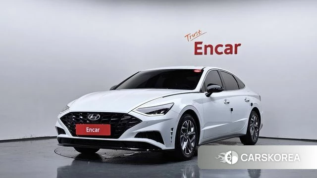 Hyundai Sonata (DN8) 2022 Белый из Кореи