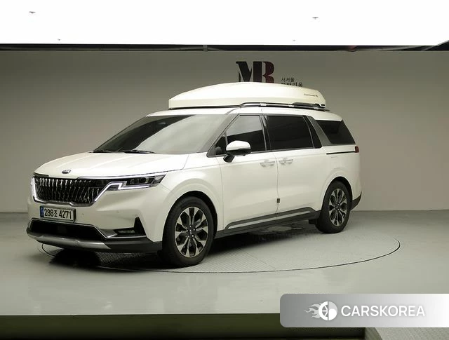 Kia Carnival 4th generation 2020 Жемчужный цвет из Кореи