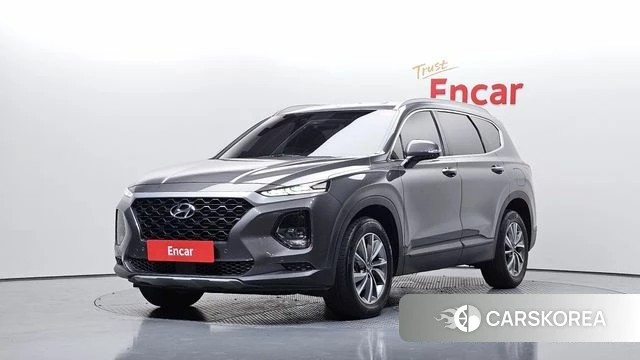 Hyundai Santa Fe TM 2018 Серый из Кореи