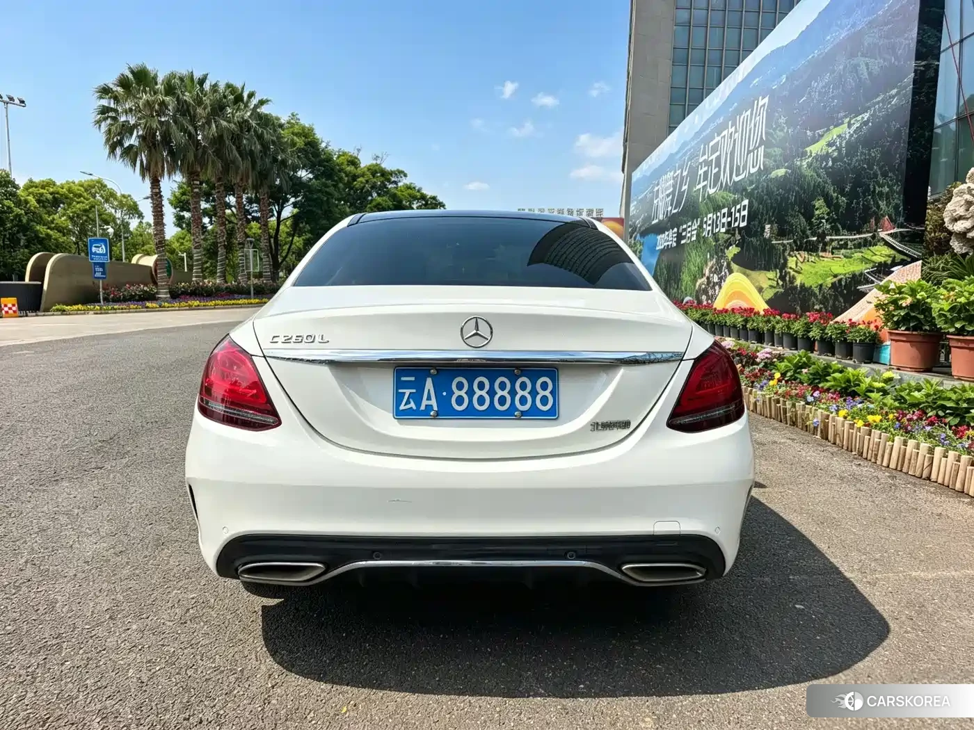 Mercedes-Benz C-class 2019 Белый из Китая