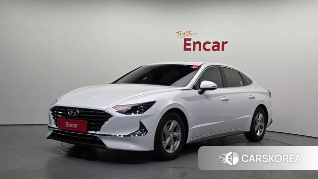 Hyundai Sonata (DN8) 2021 Белый из Кореи
