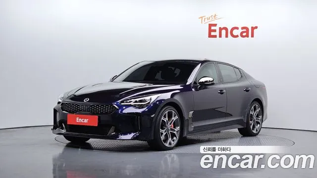 Kia Stinger 2019 Синий из Кореи