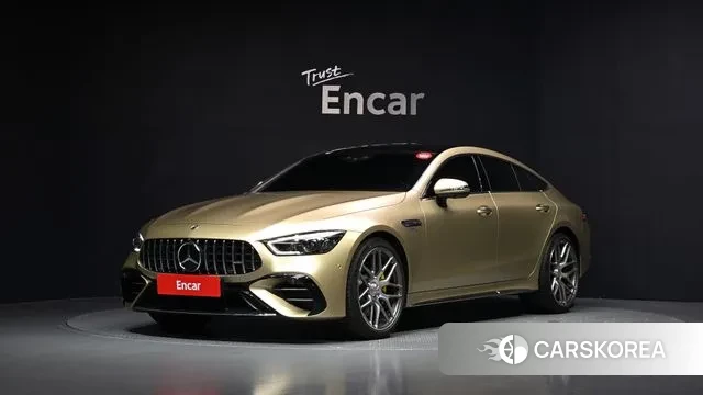 Mercedes-Benz AMG GT 2023 Золотой из Кореи