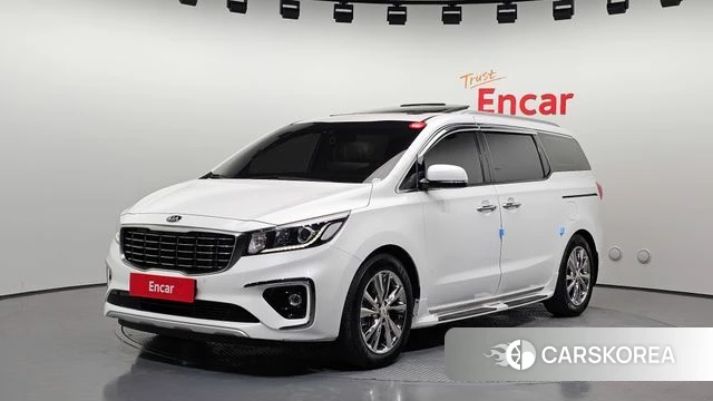 Kia The New Carnival 2019 Белый из Кореи