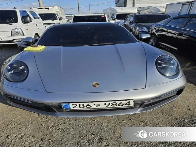 Porsche 911(992) 2021 Серебряный из Кореи