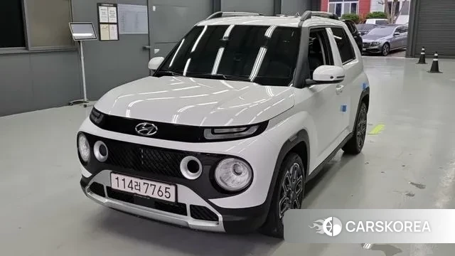 Hyundai Casper 2021 Белый из Кореи