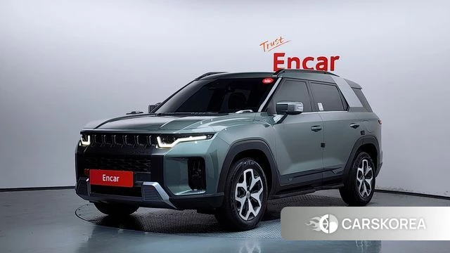 Ssangyong Torres 2022 Зеленый из Кореи