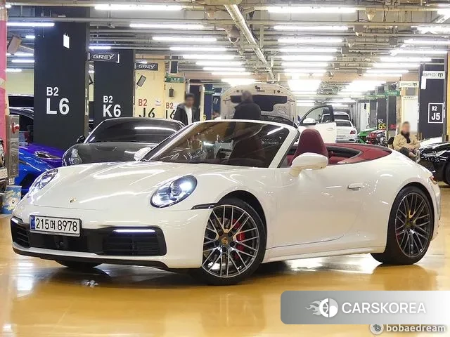 Porsche 911(992) 2024 Белый из Кореи