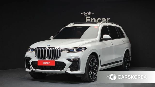 BMW X7 (G07) 2022 Белый из Кореи