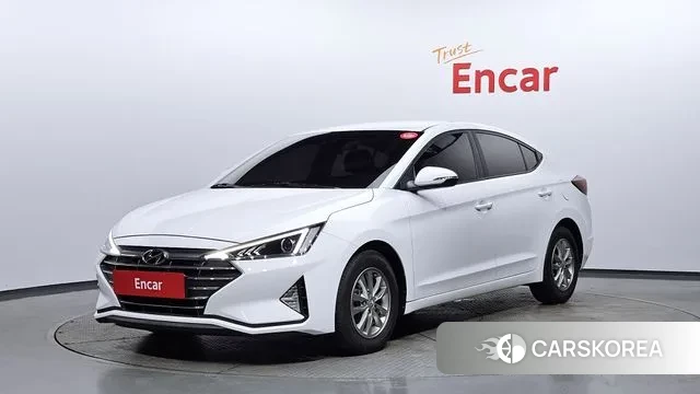 Hyundai The New Avante AD 2019 Белый из Кореи