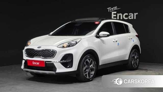 Kia Sportage The Bold 2019 Белый из Кореи
