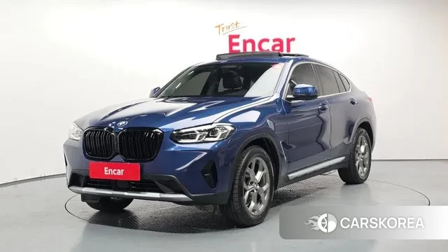 BMW X4 (G02) 2022 Синий из Кореи