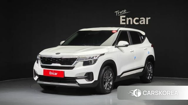 Kia Seltos 2021 Белый из Кореи