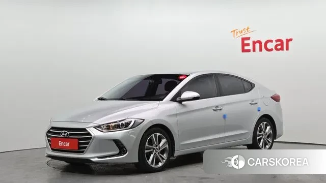 Hyundai Avante AD 2018 Серебристо-серый из Кореи