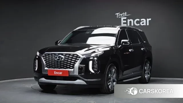 Hyundai Palisade 2021 Черный из Кореи