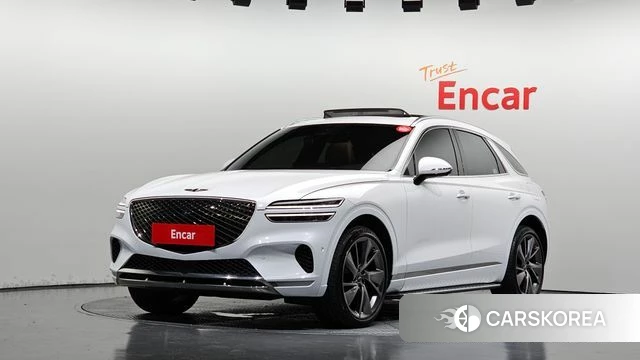 Genesis GV70 2021 Белый из Кореи