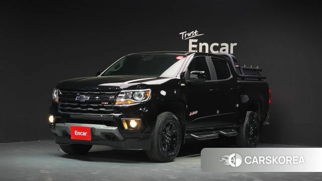 Chevrolet (GM Daewoo) Real New Colorado 2021 Черный из Кореи