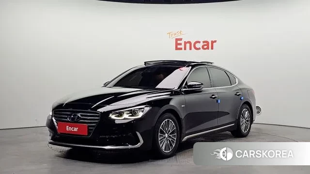 Hyundai Grandeur IG Hybrid 2019 Черный из Кореи