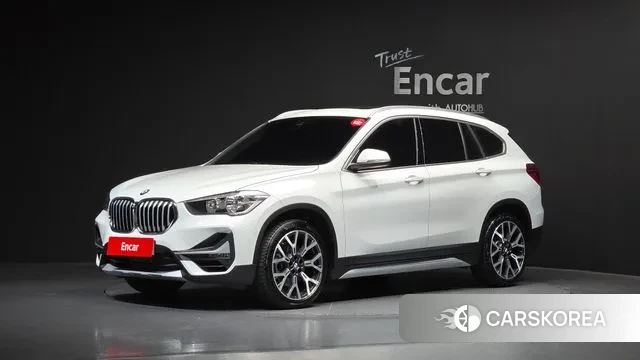 BMW X1 (F48) 2022 Белый из Кореи