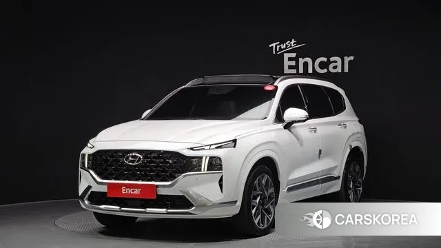 Hyundai The New Santa Fe 2021 Белый из Кореи