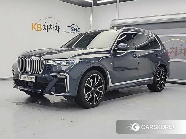 BMW X7 (G07) 2020 Серый из Кореи