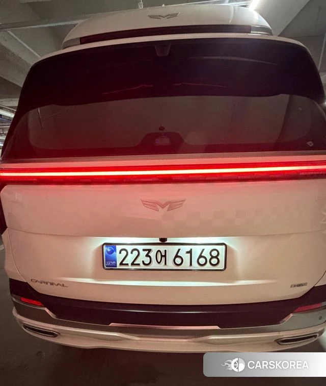 Kia The New Carnival 4th Generation 2025 Белый из Кореи