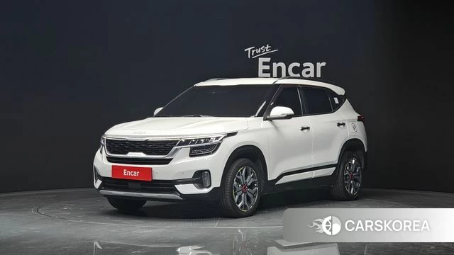 Kia Seltos 2022 Белый из Кореи