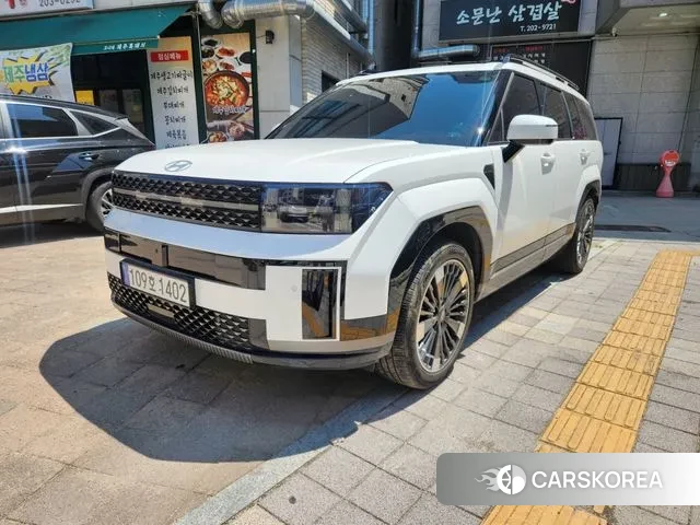 Hyundai Santa Fe (MX5) 2023 Белый из Кореи