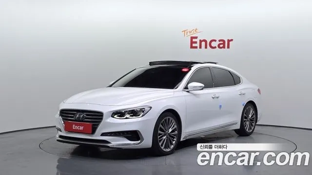 Hyundai Grandeur IG 2018 Белый из Кореи