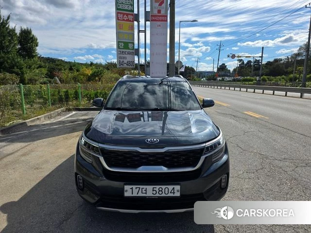 Kia Seltos 2019 Серый из Кореи