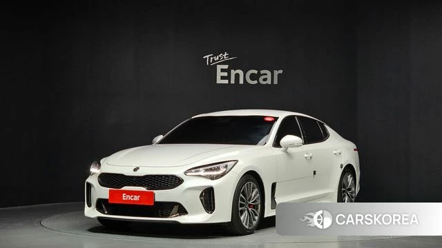 Kia Stinger 2018 Белый из Кореи