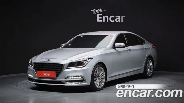 Genesis G80 2018 Серебряный из Кореи