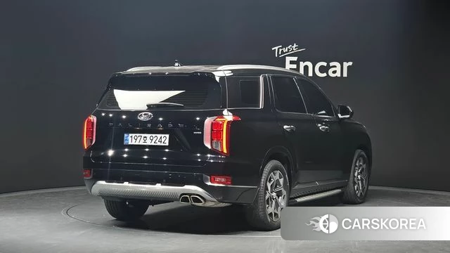 Hyundai Palisade 2022 Черный из Кореи