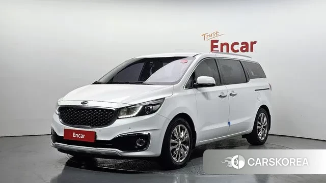 Kia All New Carnival 2018 Белый из Кореи