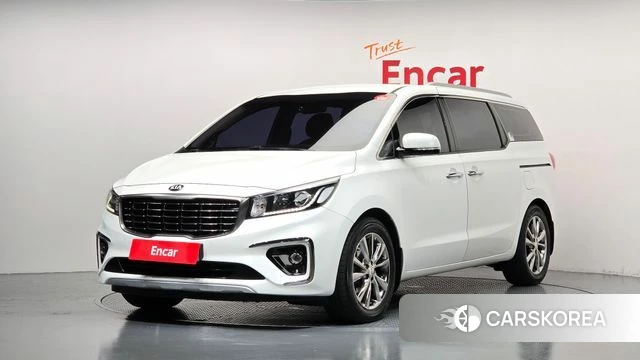 Kia The New Carnival 2018 Белый из Кореи